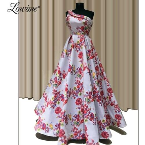 One Shoulder Prom Dresses Long A Line Party Dress For Weddings 2020 Dubai Women Formal Evenin Gowns Arabic Vestido De Festa