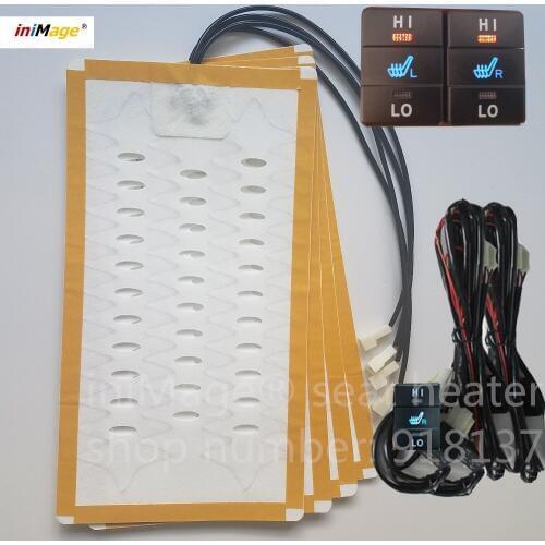 RAV4\Corolla\ Premio\ Allion series\Sienna\Scion\Venza\Alphard\EZ\Vios 2 seats use alloy wire seat heater pads,auto accessories