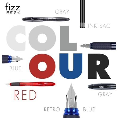 Youpin Fizz Colorful Pen 6 Color Ink Bag Pen Rotation Ink Replaceable Ink Capsule 0.5mm Value Office Adult Pen