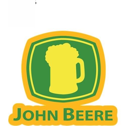 Dawasaru Vinyl Stickers for JOHN BEERE Farm Tractor Gator Farming AUTO MOTO Car Tuning Side Stickers Funny Decal,15cm