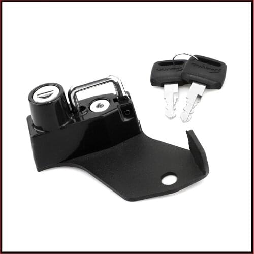 Motorcycle Helmet Security Lock Anti-Theft Helmet Lock with 2 Keys For Triumph Bonneville Bobber