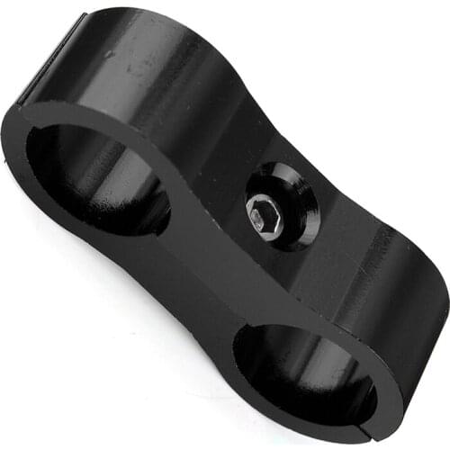 10 pcs/lot AN6 AN-6 13.4MM Braided Hose Separator Clamp Fitting Adapter Bracket