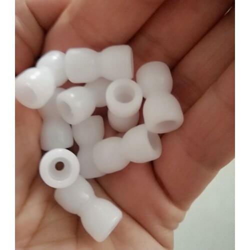 30pcs--18x10mm plastic joint connector beads fit for 9.5mm skeleton joint for toy joint skeleton accessories