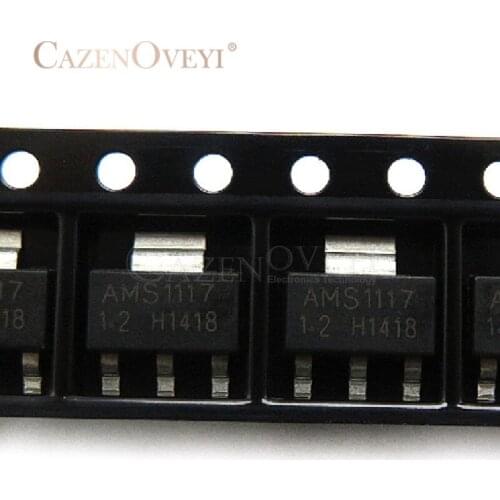 50pcs/lot AMS1117-1.2 AMS1117 1.2V 1A SOT-223 new original In Stock