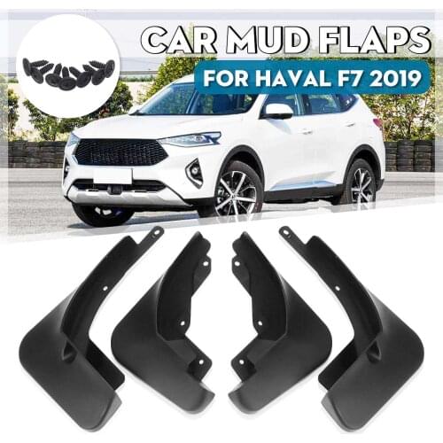 Car Mud Flaps for Great Wall Haval F7 F7x 2019 2020 Mudguards Splash Guards Fender Mudflaps Accessories