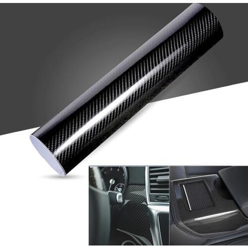 Car-Styling 5D Carbon Fiber Car Sticker For Hyundai Creta Tucson BMW X5 E53 X6 VW Golf 6 7 GTI Kia Rio Sportage 2017 Accessories