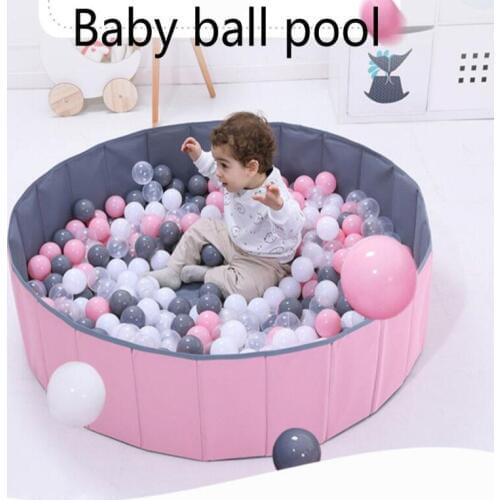 Kids Dry Pool Portable Foldable Round Soft Ocean Ball Pool Pit Game Toddler Playpen As Children Birthday Gifts Photography Props