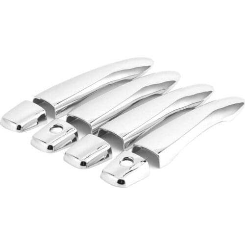 Car Door Handle Cover Trim Chrome Fit for Nissan Navara NP300 Frontier 2015 2016 2017 2018 2019