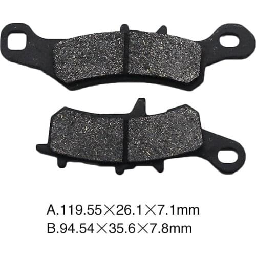Front Rear Brake Pads Kit Set For Kawasaki KX80 KX85 KX100 KX250 Super Sherpa RM85 Motorcycle accessories