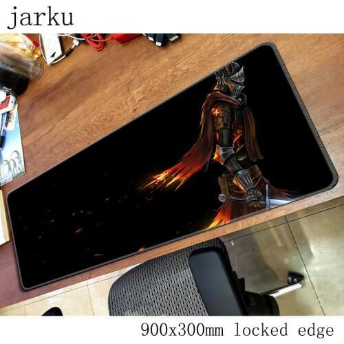 Dark souls mouse pad gamer 900x300mm notbook mouse mat large gaming mousepad large locrkand pad mouse PC desk padmouse