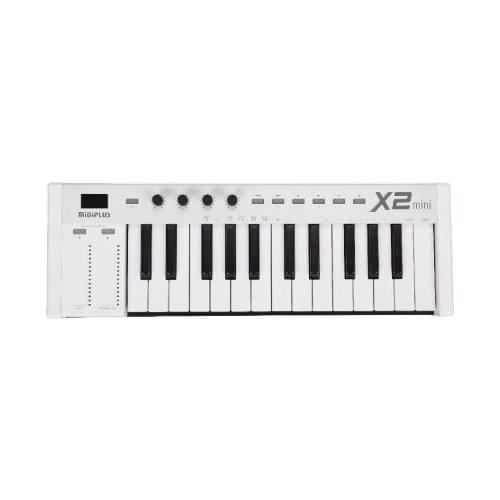 Midiplus X2 Mini Keyboard Controller 3', 25 keys white