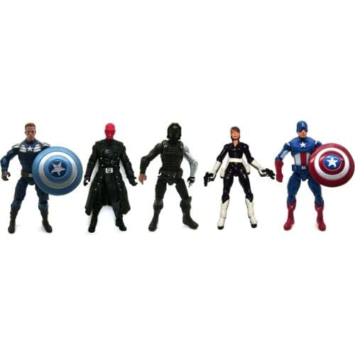 MU Universe Captain American Movie Winter Soldier Red Skull 3.75" Loose Action Figure Toy Doll