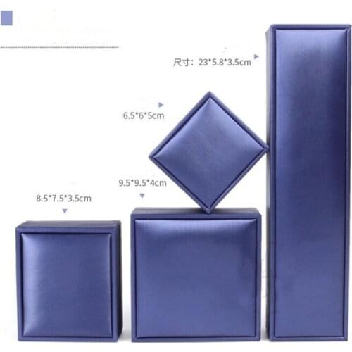 Hot Sales Wholesale Quality Wedding Jewelry Storage Case Gift Necklace Ear Stud Ring Box Bracelet Pendant