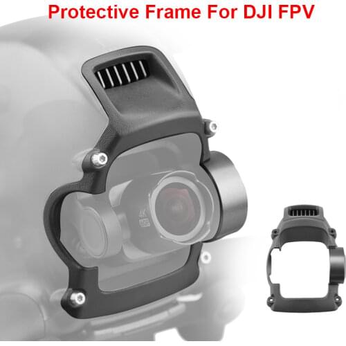 Original Gimbal Camera Protective Frame For DJI FPV Combo Drone Protective Cover Replacement Repair Spare Parts Drone Accessory