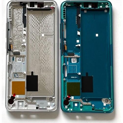 Original 6.47"For Xiaomi Mi Note 10 M1910F4G Front Lcd Bezel Frame Middle Battery Housing For Xiaomi Mi Note 10 Lite Replacement