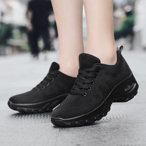 Casual Walking Shoes Outdoor Breathe Mesh Fashion Women Sneakers Spring Summer Comfort Wedge Platform Sport Shoe Sapato Feminino