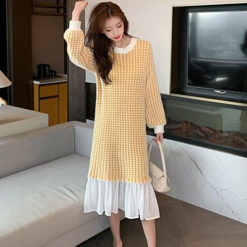 Модные платья в клетку SEESWEET China At AliExpress