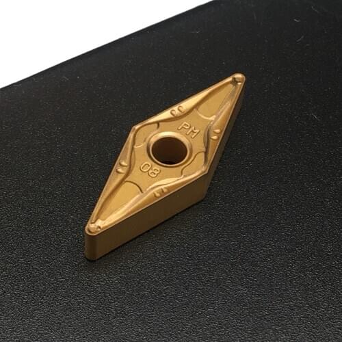 10PCS VNMG160408 PM 4025 CNC Lathe Tool Turning Tool External Turning Tool Carbide Insert Machining Steel Parts Carbide Tip