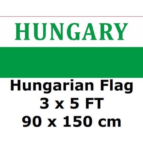 Hungary Flag 90 x 150 cm 100D Polyester With Hungary Letter Flags and Banners Country Banner National Flag