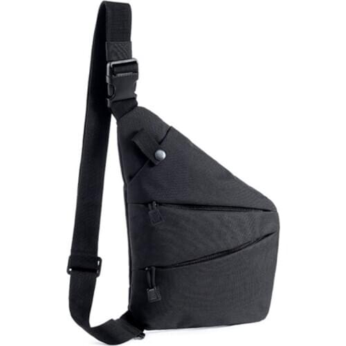 Waterproof Nylon Crossbody Hunting Bags Compact Chest Bags Anti Theft Male Single Shoulder Messenger Bag climbing hiking