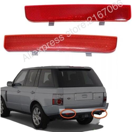 Rear Reflector Light Pair in rear bumper fits LAND ROVER FREELANDER 2 2007 2008 2009 2010 /RANGE ROVER
