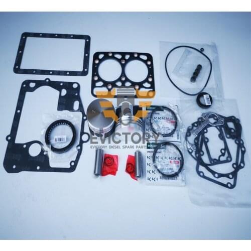 ZB600 piston W ring full gasket crankshaft & con rod bearing FOR B4200 repair