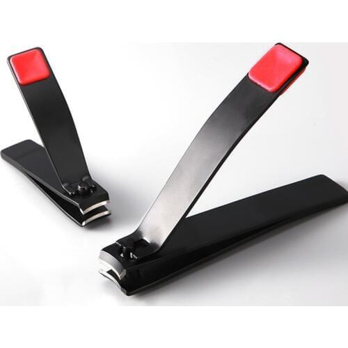 1PC Nail Clippers Stainless Steel Nail Cutter Clippers Manicure Beauty Tool Nail Cutter Pedicure Finger Toe Scissors