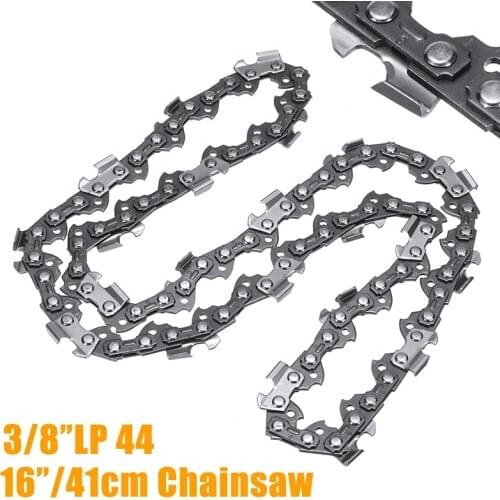 16 Inch Chainsaw Saw Chain Drive Link Pitch 44 Link 3/8" LP Chainsaw Blade For Garden Tool Parts Hardware Chains