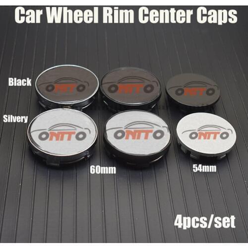 4pcs 54mm 60mm Car Wheel Hub Center Caps Rims Auto Wheel Covers Fit for Teana Sylphy Qashqai Livina Tiida Cube Juke VERSA