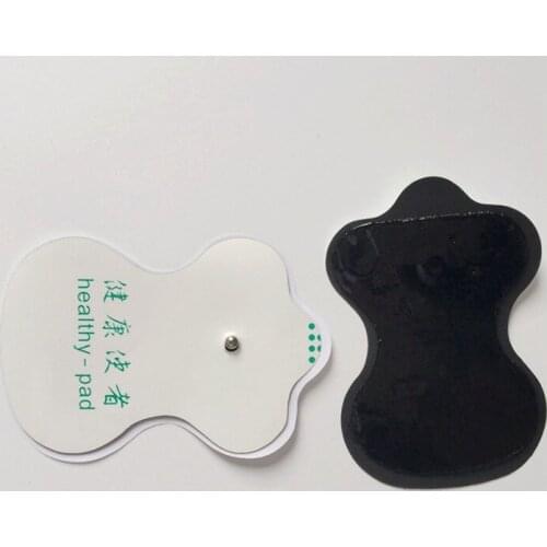 40pcs/20pairs White Electrode Pads For Tens Acupuncture massager Therapy Machine Patch Replacement Fitting Free Shipping