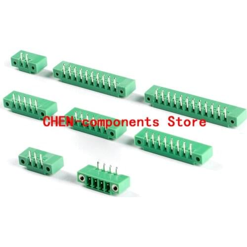 5pcs KF2EDGRM-3.5-2/3/4/5/6/7-12P curved needle socket with ear 3.5mm pitch terminal