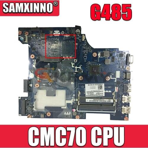 Akemy QAWGE LA-8681P Laptop Motherboard For Lenovo ideapad G485 MAIN BOARD 14'' DDR3 CMC70 CPU