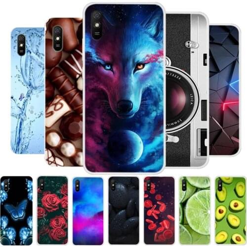 Redmi 9AT Case For Xiaomi Redmi 9AT Bumper Silicone TPU Soft Phone Cover For Xiaomi Redmi 9AT 9A T 9 AT Cases Cartoon fundas