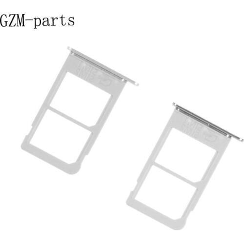 GZM-parts 50pcs/lot High Quality Sim Tray For Samsung Galaxy Note 5 Dual/Single SIM Card Tray Slot Holder 3 Color