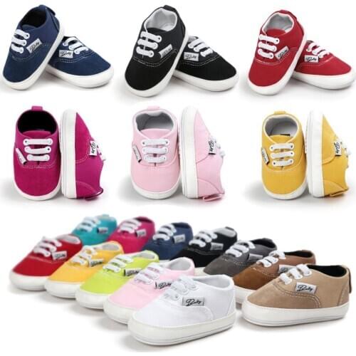 Spring Baby Girl Shoes Toddler Boy Casual Sneakers Newborn Infant Summer Canvas Walking Shoes Cotton Soft Sole Non Slip Shoes