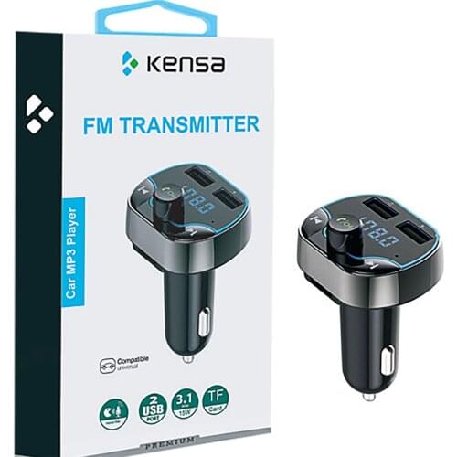 KT-323 M3 PLAYER FM New LED FM Transmitter Bluetooth-compatible Music Player support
