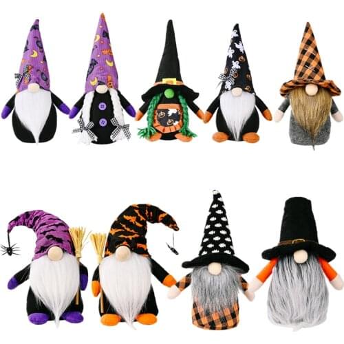 Happy Halloween Theme Terror Vampire Faceless Doll 2021 For Home Festival Party Decor Hanging Ornament Doll Pendant