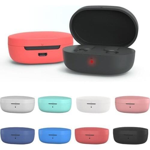 New Protective Earphone Cover Case Silicone For Xiaomi Redmi AirDots TWS Wireless Bluetooth Headphone Headsets Waterproof Shells