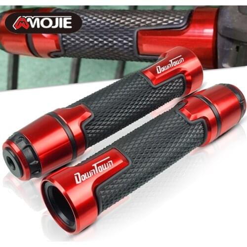 7/8" 22MM Motorcycle handle grip For KYMCO Downtown DT 200i 300i 350i 125 200 250 300 350 CNC Aluminum scooter handlebar grips