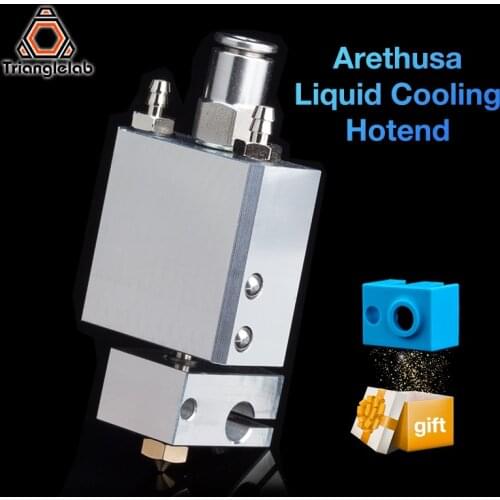 Trianglelab Arethusa Liquid Cooling Hotend For 3D Printing Peek PA Filament FOR E3D V6 HOTEND Titan AQUA Water Cooling