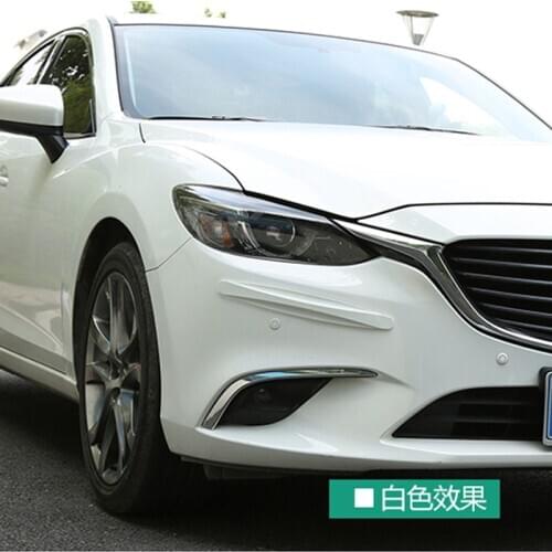1 Pair Car Bumper Protector Corner Guard Anti-Scratch Strips Sticker for Hyundai ix35 iX45 iX25 i20 i30 Sonata,Verna,Solaris