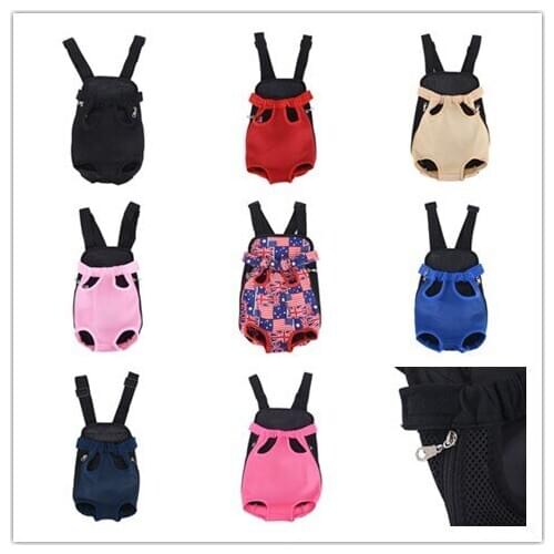 4Size and 5colors New fashion Pet Dog Carriers Backpacks Cat Puppy Pet Front Shoulder Carry Sling Bag