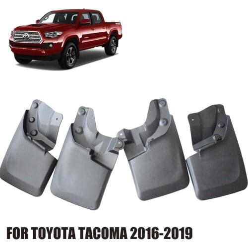 4PCS Car Mudflap Fender Mud Guard Splash Flaps Mudguards Accessories YC101005