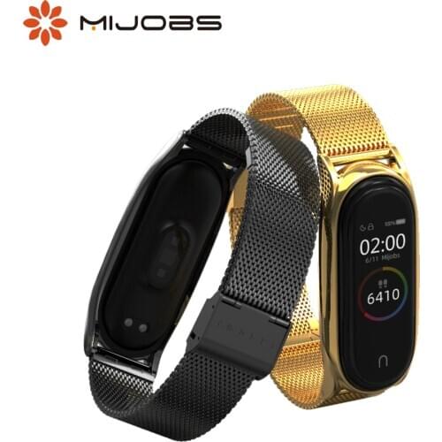For Mi Band 5 Strap Metal Wristbands for Mi Band 4 Bracelet Opaska Silicone for Mi Smart Bend 3 for Xiaomi Miband 3 4 5 Pulseira