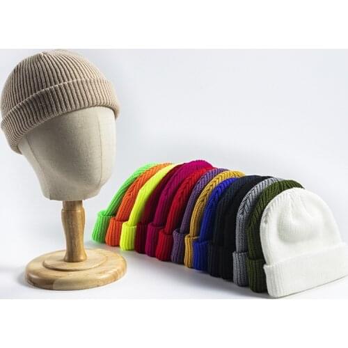Brand Men and Women Knitted Hats Plus Velvet Thick Winter Warm Hat Cold Hat Woolen Hat Beanie Hat Skullies Beanies Good Quality