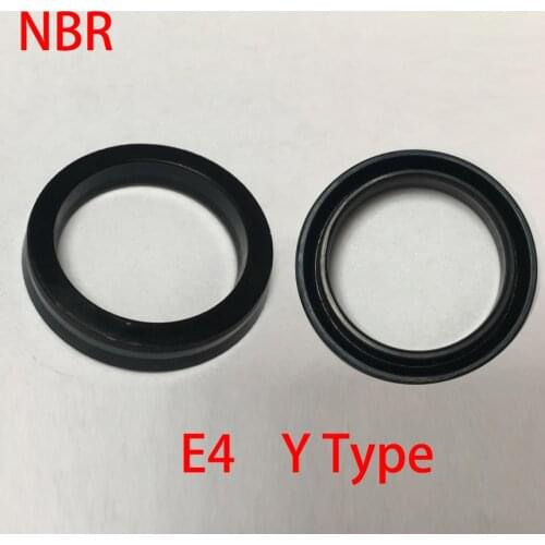 E4 32*24*5.5 32x24x5.5 40*30*7 40x30x7 Y Type Black NBR Nitrile Rubber Pneumatic Cylinder Piston Rod O Ring Gasket Oil Seal