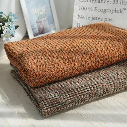 KT00967 100% acrylic Knit fabric Sweater winter fabric forsewing garment 340g thick sewing material 50*150 cm/piece