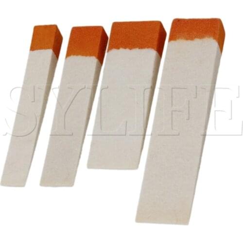 Max Size 5.2x 1.2 Off White and Orange Piano Tuning Mutes, Wedge Mute Tools