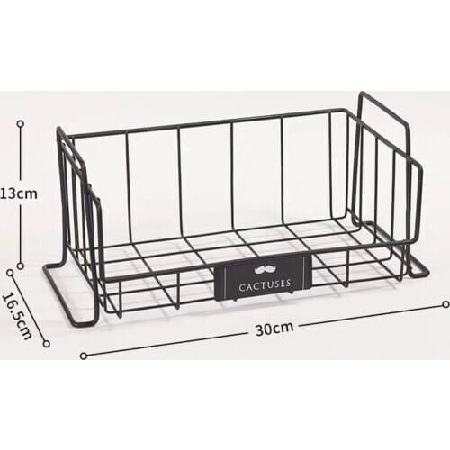 Mesh Storage Baskets Wire Organiser Bins Multi Purpose Wire Shelves for Bedroom