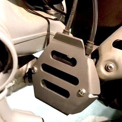 FOR BMW R1200GS Adventure Motor Exhaust Flap Cover Guard Protector R1200 R 1200 GS R RT ADV 2010 2011 2012 2013 2014 2015 2016